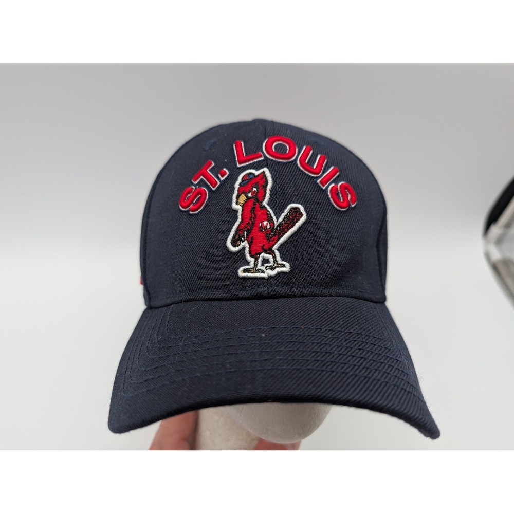 Pro Standard St Louis Cardinals Snapback Hat Navy Alt Logo Cooperstown MLB Cap
